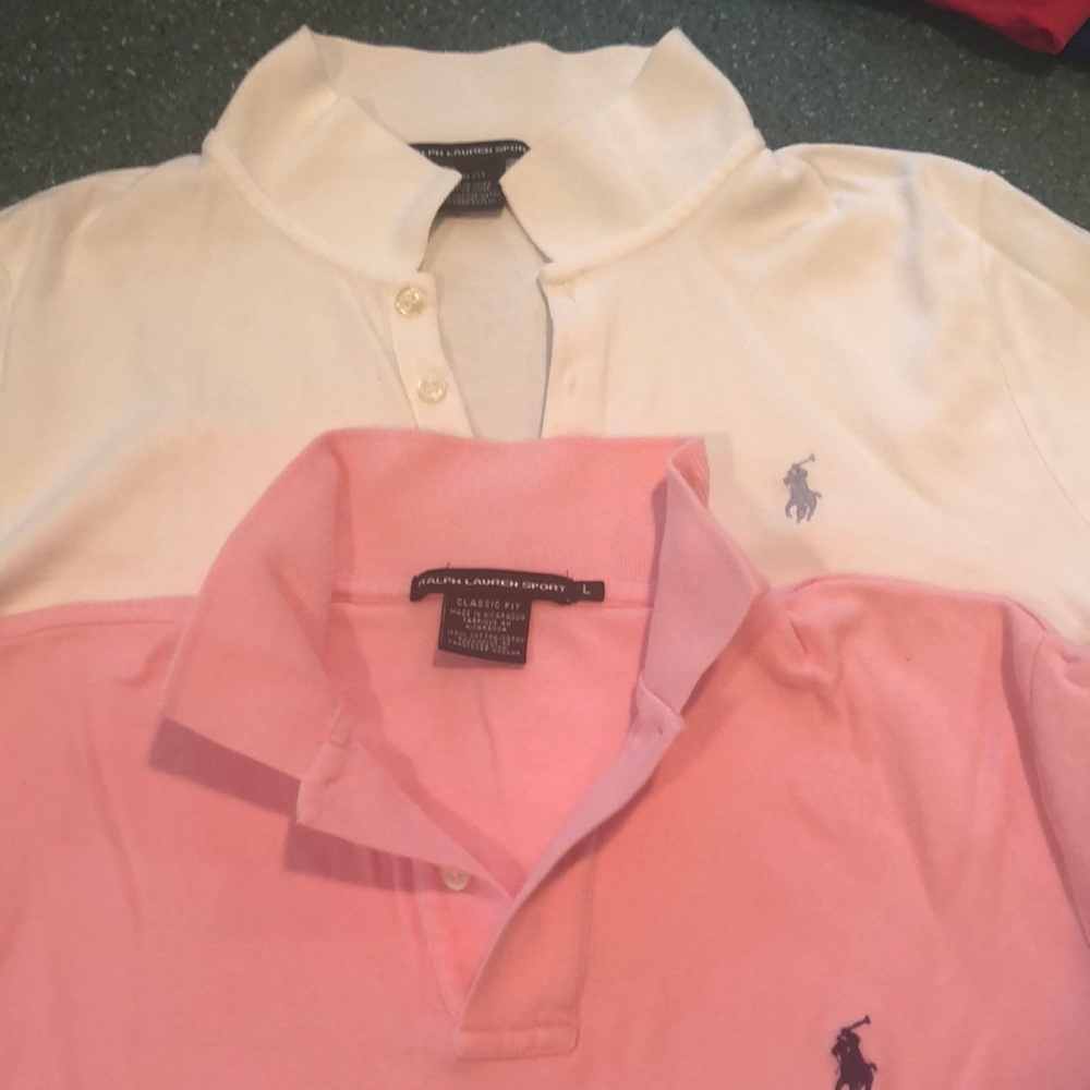 Ladies Ralph Lauren polo tops.
